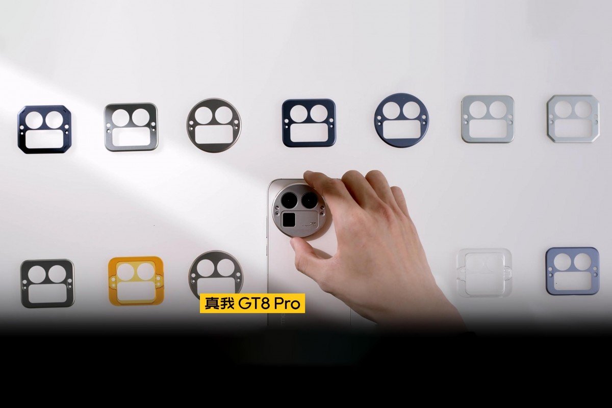 Check out the Realme GT 8 Pro and its interchangeable camera housing