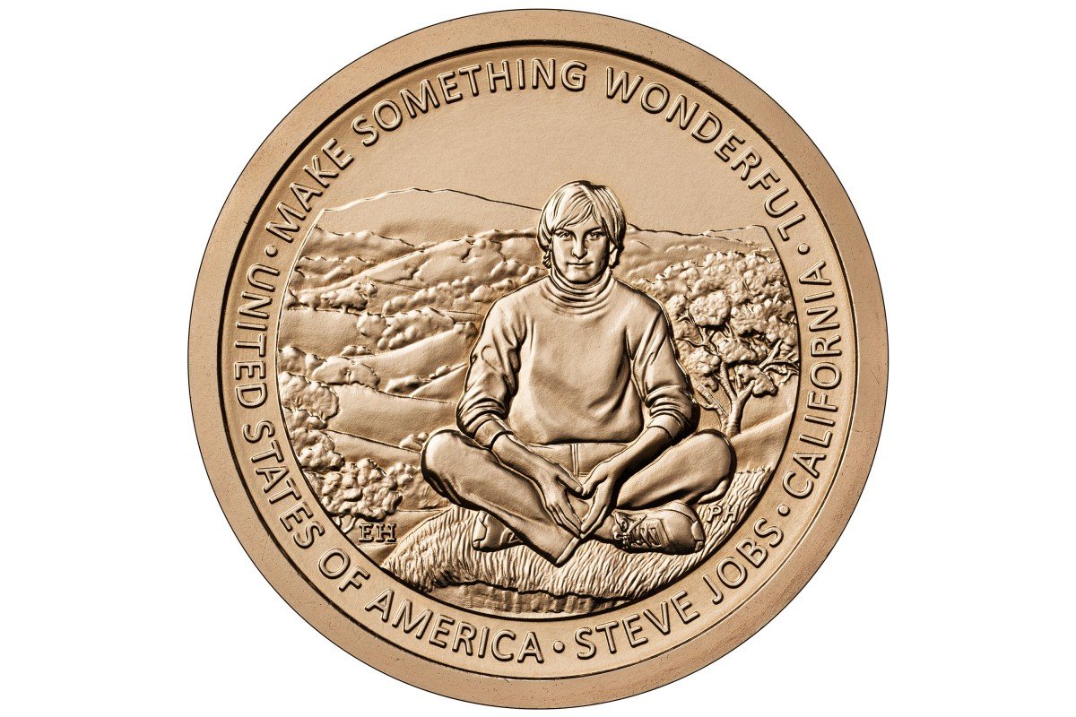 There’s a $1 coin with Steve Jobs on it now