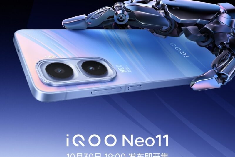 iQOO Neo11 to launch in China on October 30, key specs and colors revealed