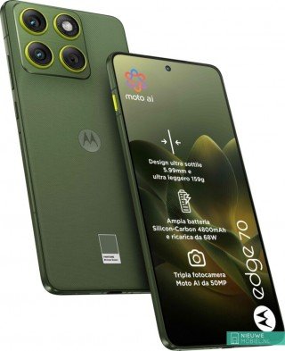 Motorola Edge 70 leaks in more press renders, its EU Energy label is out too