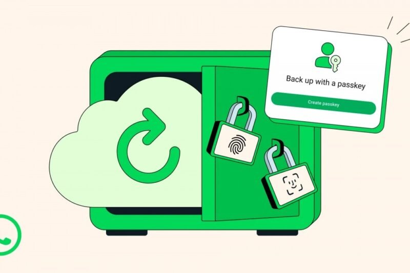 WhatsApp now supports passkey-encrypted backups