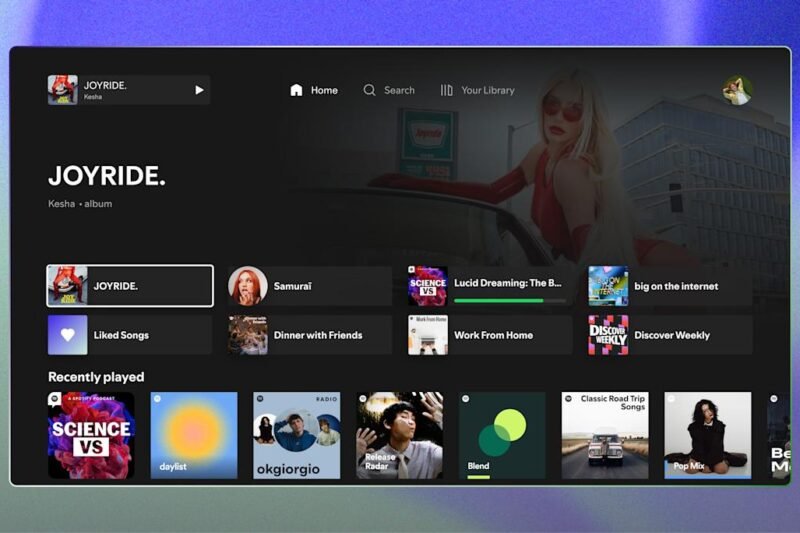 Spotify’s redesigned tvOS app brings podcast and music videos to Apple TV