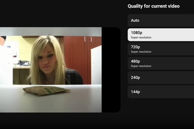 YouTube adds automatic AI upscaling for low-res videos