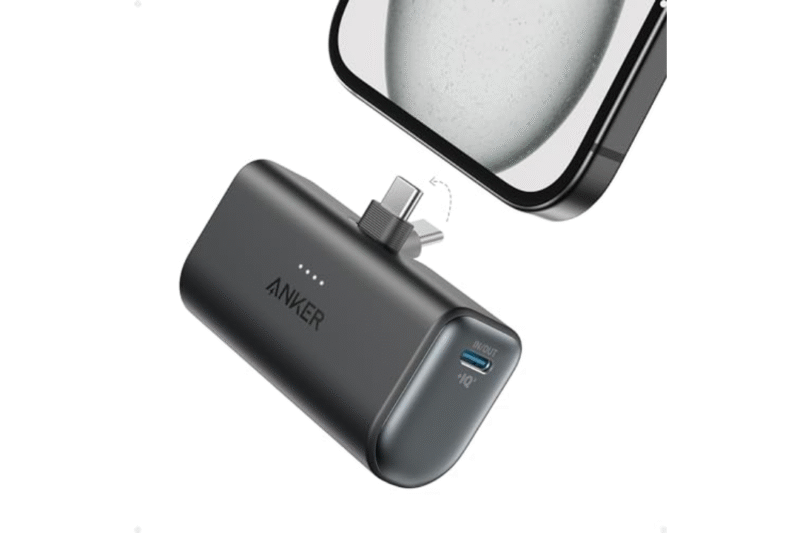 This Anker 5K power bank with built-in USB-C connector is on sale for less than $20