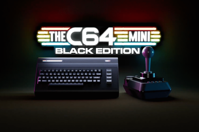 Relive the Commodore 64’s glory days with a slimmer, blacked-out remake