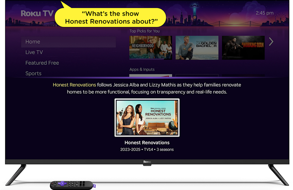 The latest Roku update adds AI-powered voice control and better search