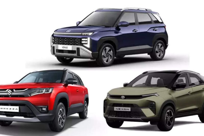 2025 Hyundai Venue vs Maruti Brezza vs Tata Nexon: Engine specs, features compared
