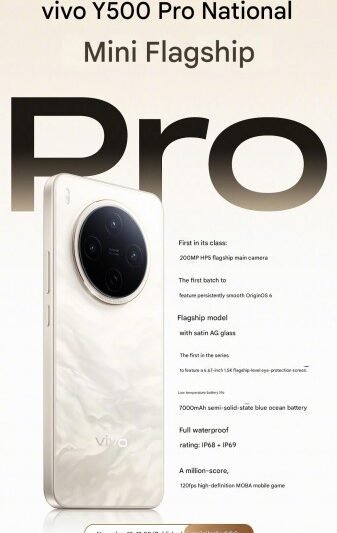 vivo Y500 Pro key specs listed ahead of launch
