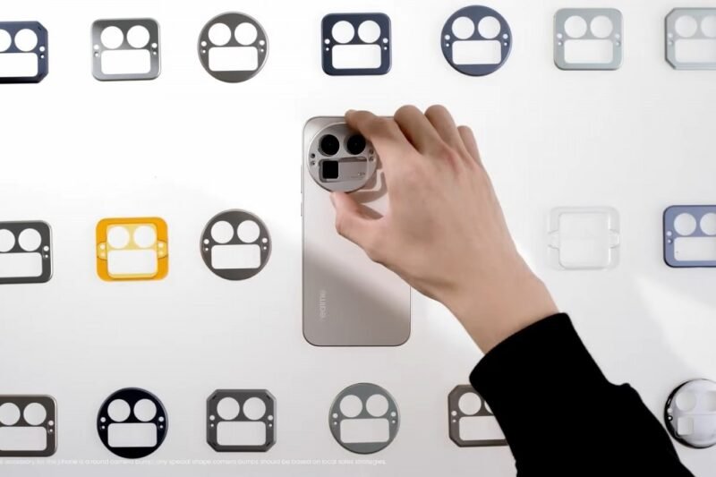 Realme shows the full range of GT 8 Pro replacement camera bumps in latest teaser