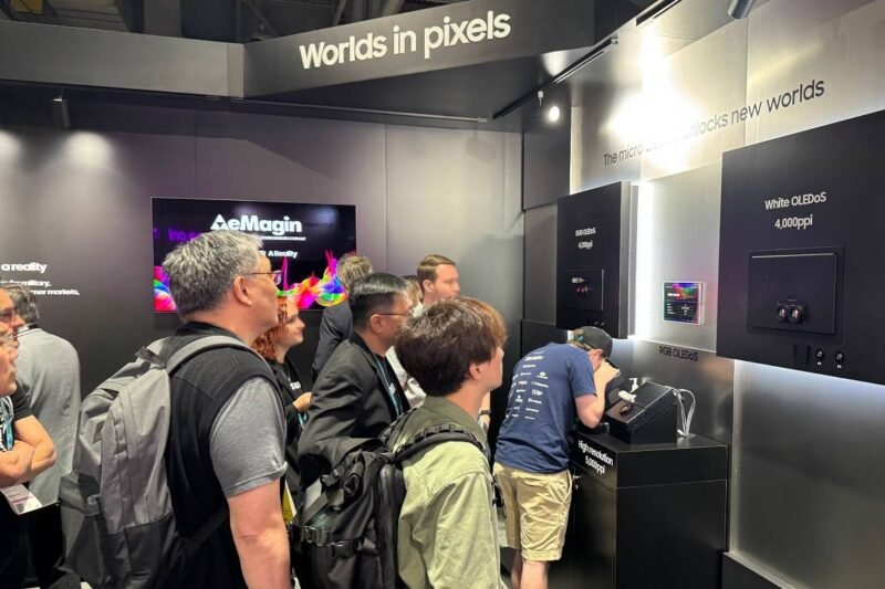 Samsung Display has started manufacturing micro-OLED displays for the Galaxy XR