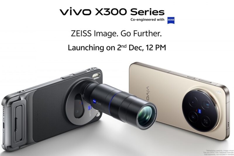 vivo X300 and X300 Pro’s India launch date announced
