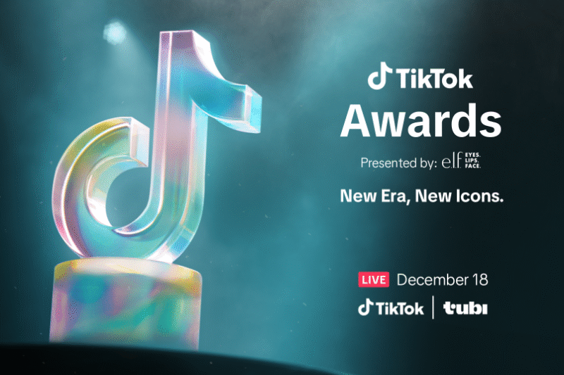 TikTok announces its first-ever awards show in the US