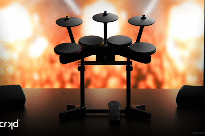 CRKD is making a drum controller for rhythm games