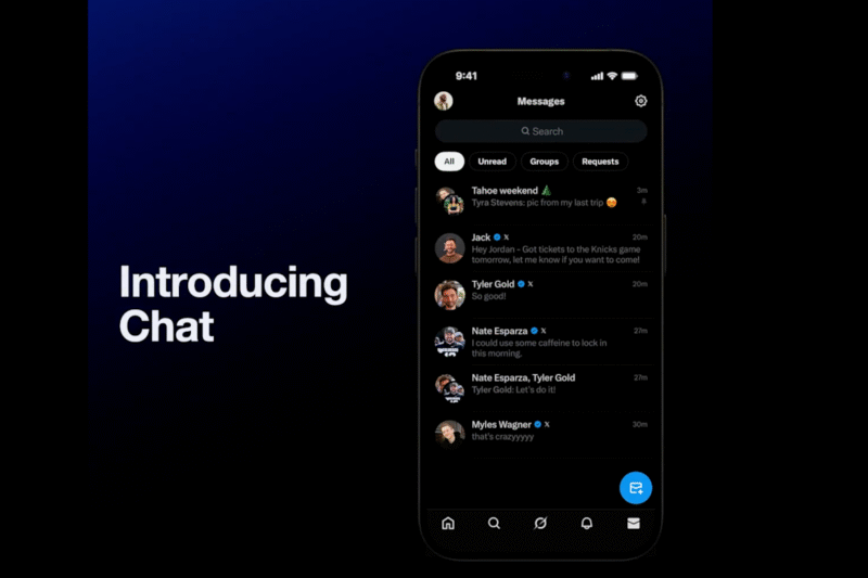 X is finally rolling out Chat, its DM replacement with encryption and video calling
